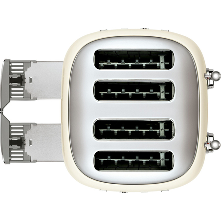 Тостер SMEG TSF03CREU  на 4 ломтика кремовый, Цвет: Cream / Кремовый, изображение 3