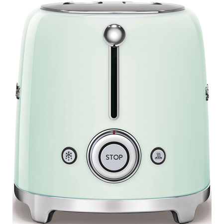 Тостер SMEG TSF01PGEU на 2 ломтика пастельный зеленый, Цвет: Pastel green / Пастельный зеленый, изображение 3