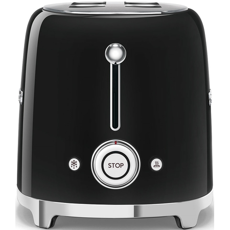 Тостер SMEG TSF01BLEU на 2 ломтика черный, Цвет: Black / Черный, изображение 3
