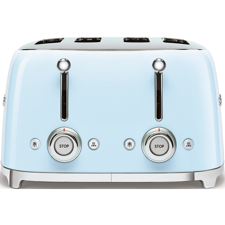 Тостер SMEG TSF03PBEU  на 4 ломтика пастельный голубой, Цвет: Blue / Голубой, изображение 3