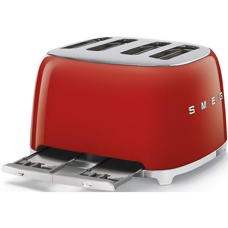 Тостер SMEG TSF03RDEU  на 4 ломтика красный, Цвет: Red / Красный, изображение 5