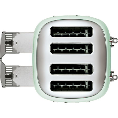 Тостер SMEG TSF03PGEU  на 4 ломтика пастельный зеленый, Цвет: Pastel green / Пастельный зеленый, изображение 4
