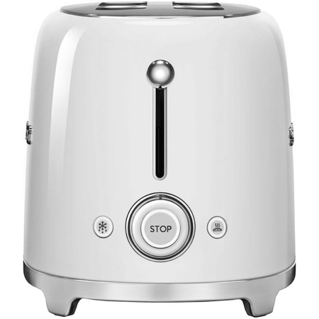 Тостер SMEG TSF02WHEU на 4 ломтика белый, Цвет: White / Белый, изображение 3