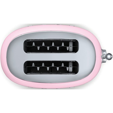 Тостер SMEG TSF01PKEU  на 2 ломтика розовый, Цвет: Pink / Розовый, изображение 4