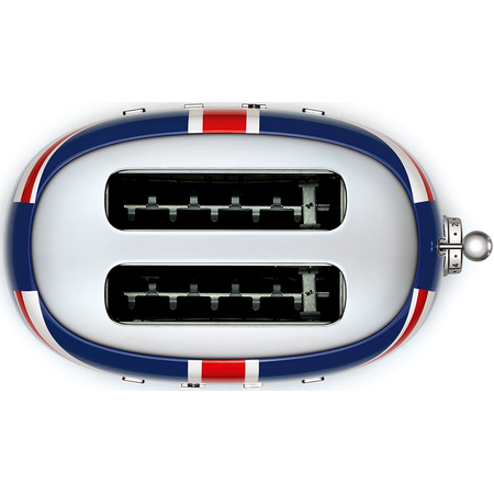 Тостер SMEG TSF01UJEU  на 2 ломтика британский флаг, Цвет: Blue / Синий, изображение 4