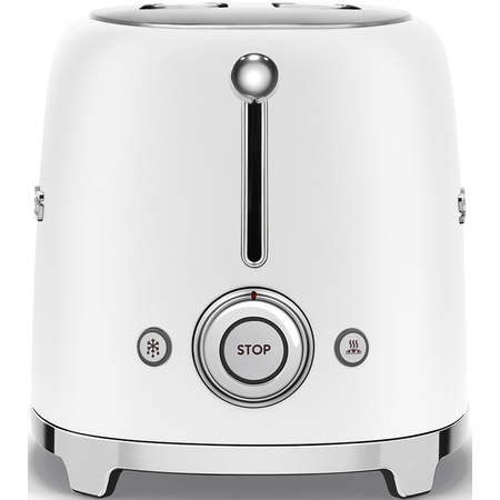 Тостер SMEG TSF01WHMEU  на 2 ломтика матовый белый, Цвет: White matte / Белый матовый, изображение 4