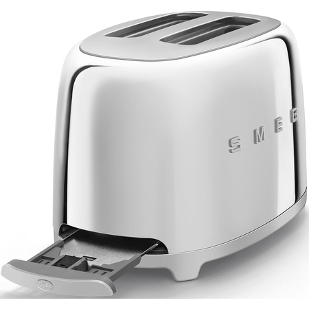 Тостер SMEG TSF01SSEU на 2 ломтика хром, Цвет: Steel / Сталь, изображение 5