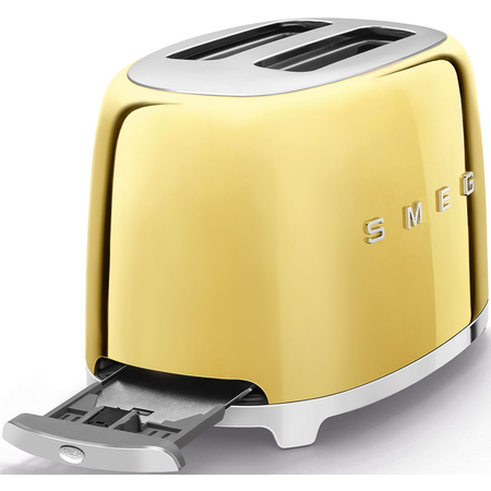 Тостер SMEG TSF01GOEU на 2 ломтика Цвет золото, изображение 5