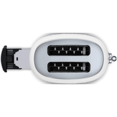 Тостер SMEG TSF01WHEU  на 2 ломтика белый, Цвет: White / Белый, изображение 5