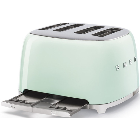 Тостер SMEG TSF03PGEU  на 4 ломтика пастельный зеленый, Цвет: Pastel green / Пастельный зеленый, изображение 5