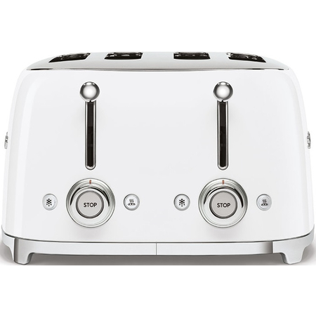Тостер SMEG TSF03WHEU  на 4 ломтика белый, Цвет: White / Белый, изображение 5