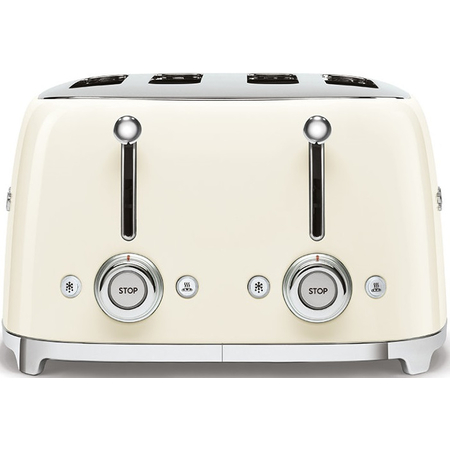 Тостер SMEG TSF03CREU  на 4 ломтика кремовый, Цвет: Cream / Кремовый, изображение 5