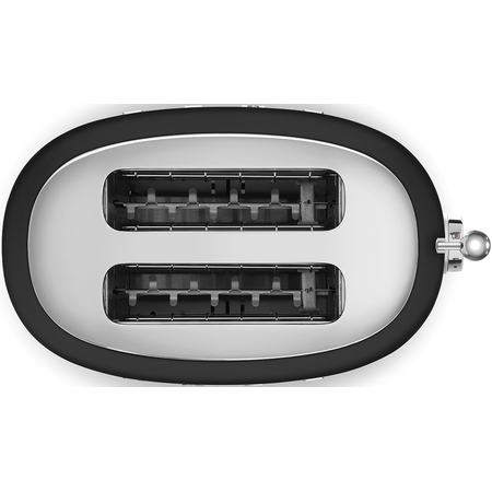 Тостер SMEG TSF01BLMEU  на 2 ломтика матовый черный, Цвет: Black matte / Черный матовый, изображение 7