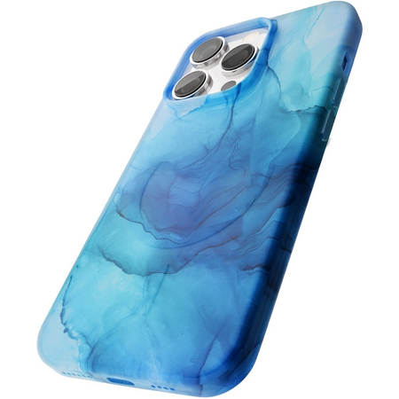 Чехол защитный VLP Splash case с MagSafe для iPhone 14 Pro синий, Цвет: Blue / Синий, изображение 2