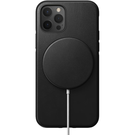 Защитный чехол для MagSafe Charger Nomad Leather Case Black, Цвет: Black / Черный, изображение 2