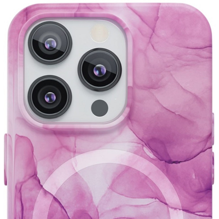 Чехол защитный VLP Splash case с MagSafe для iPhone 14 Pro Max розовый, Цвет: Pink / Розовый, изображение 5