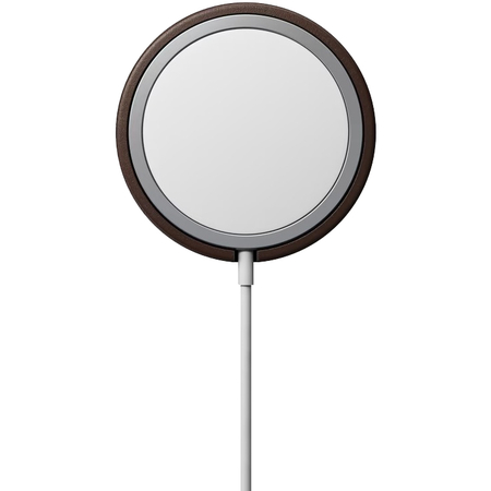 Защитный чехол для MagSafe Charger Nomad Leather Case Brown, Цвет: Brown / Коричневый, изображение 3