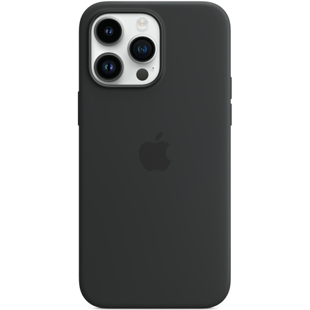 Чехол для iPhone 14 Pro Silicone Case Midnight, Цвет: Midnight / Тёмная ночь, изображение 3