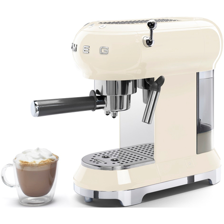 Кофемашина-эспрессо SMEG ECF01CREU кремовая, Цвет: Cream / Кремовый, изображение 4