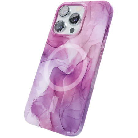 Чехол защитный VLP Splash case с MagSafe для iPhone 14 Pro Max розовый, Цвет: Pink / Розовый, изображение 3