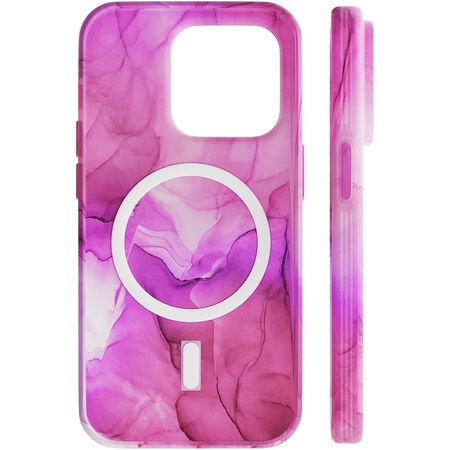 Чехол защитный VLP Splash case с MagSafe для iPhone 14 Pro розовый, Цвет: Pink / Розовый, изображение 5