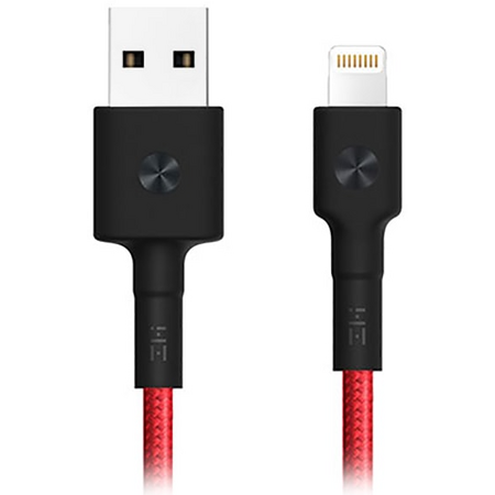 Кабель Xiaomi Lightning to USB ZMI 0.3м. Красный