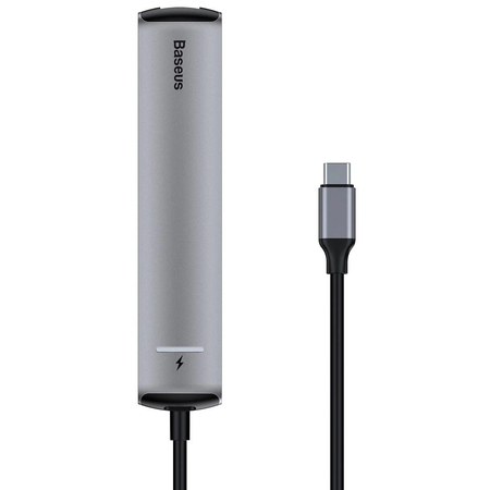 USB-Хаб Baseus Mechanical eye Six-in-one smart docking station Grey, изображение 2