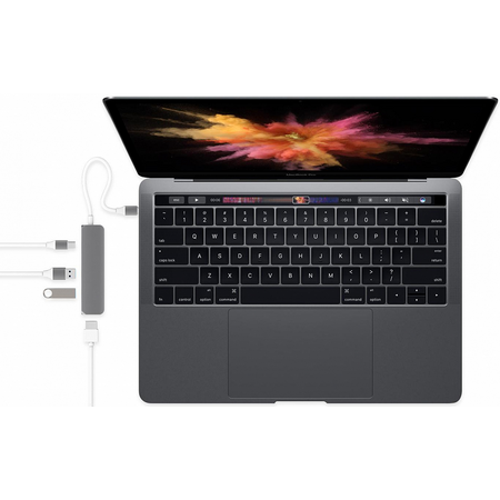 USB-хаб HyperDrive USB-C - 3-USB HDMI Gray, изображение 2