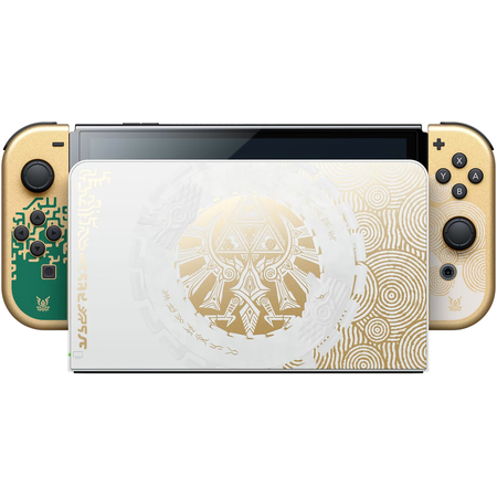 Nintendo Switch Oled Zelda Edition, Цвет: Gold / Золотой, изображение 3