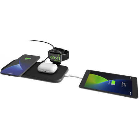 БЗУ ZENS Aluminium 4 in 1 Wireless Charger USB-A, изображение 4