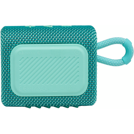 Портативная колонка JBL Go 3 Aquamarine, Цвет: Teal / Бирюзовый, изображение 2