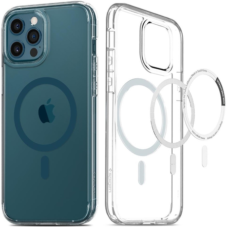Чехол Spigen для iPhone 12 Pro Max Ultra Hybrid Mag Magsafe Blue, изображение 5