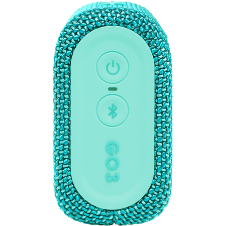 Портативная колонка JBL Go 3 Aquamarine, Цвет: Teal / Бирюзовый, изображение 4