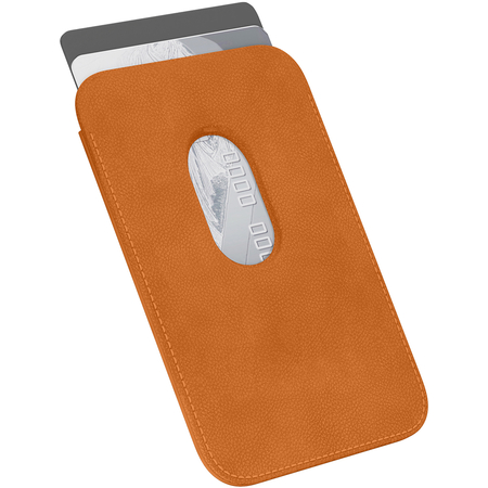 Картхолдер Magsafe VLP Dark Brown, Цвет: Dark brown / Темно коричневый, изображение 3