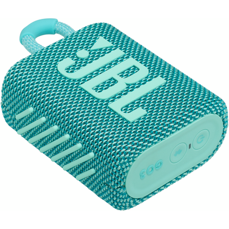 Портативная колонка JBL Go 3 Aquamarine, Цвет: Teal / Бирюзовый, изображение 7
