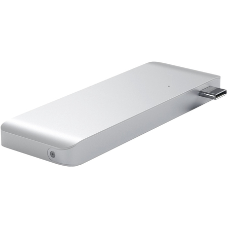 USB-хаб Satechi Passthrough Hub (ST-TCUPS) Silver, изображение 2