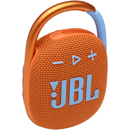 Портативная колонка JBL Clip 4 Orange (JBLCLIP4ORG), Цвет: Orange / Оранжевый, изображение 3