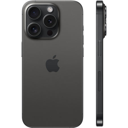 Apple iPhone 15 Pro 512 Гб Black Titanium (черный титан), изображение 2