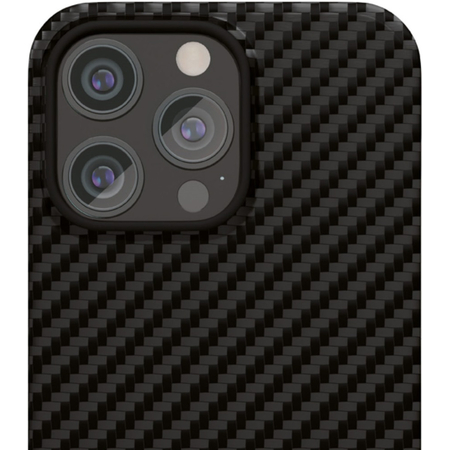 Чехол VLP Kevlar Case с MagSafe для iPhone 15 Pro Max Black, Цвет: Black / Черный, изображение 2