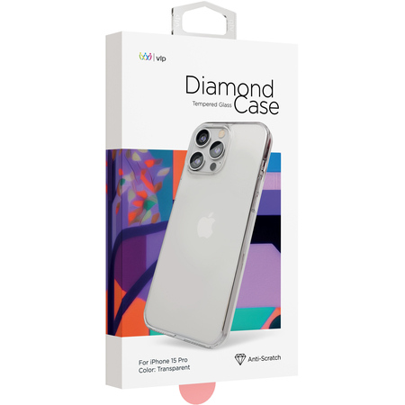 Чехол VLP Diamond Case для iPhone 15 Pro Clear, изображение 3