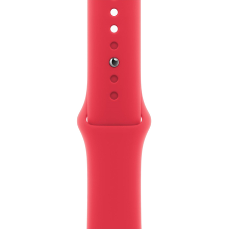Apple Watch Series 9, 41 мм, корпус из алюминия цвета (PRODUCT)RED, спортивный ремешок цвета (PRODUCT)RED, Экран: 41, Цвет: Red / Красный, изображение 3