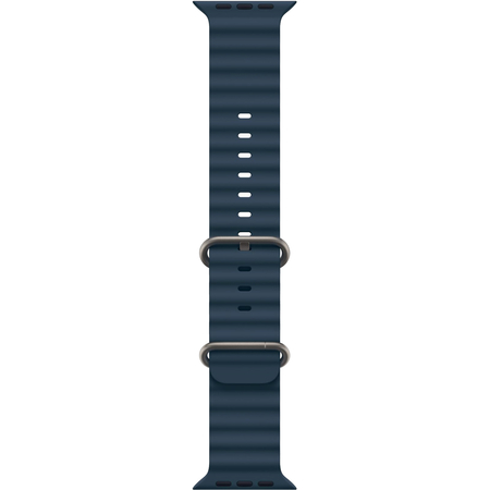 Apple Watch Ultra 2 GPS + Cellular, 49 мм, корпус из титана, ремешок Ocean синего цвета, Экран: 49, Цвет: Blue / Синий, изображение 3