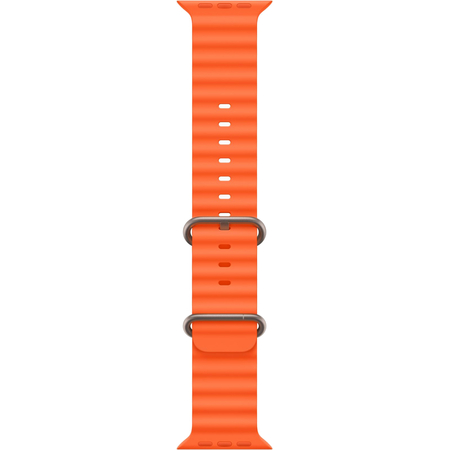 Apple Watch Ultra 2 GPS + Cellular, 49 мм, корпус из титана, ремешок Ocean оранжевого цвета, Экран: 49, Цвет: Orange / Оранжевый, изображение 3