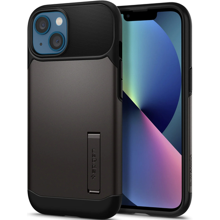 Чехол для iPhone 13 Spigen Slim Armor Black, изображение 2