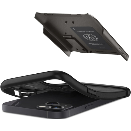 Чехол для iPhone 13 Spigen Slim Armor Black, изображение 3