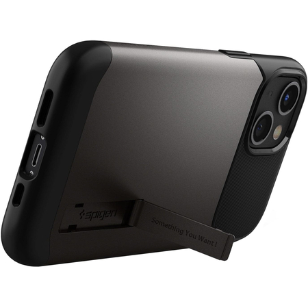 Чехол для iPhone 13 Spigen Slim Armor Black, изображение 4