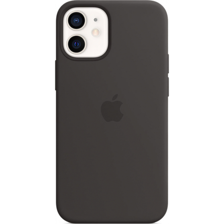 Чехол Apple Silicone Case для iPhone 12 Mini, Black, изображение 5