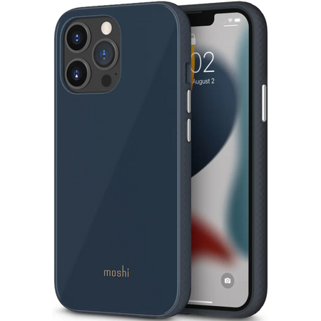 Чехол Moshi iGlaze iPhone 13 Pro Max Slanec Blue, изображение 3