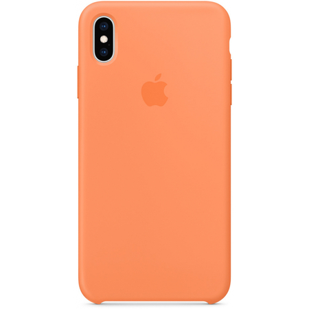 Чехол Apple для iPhone XS Max Silicone Case Papaya (оригинал)