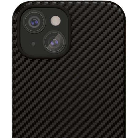 Чехол VLP Kevlar Case с MagSafe для iPhone 15 Plus черный, изображение 2